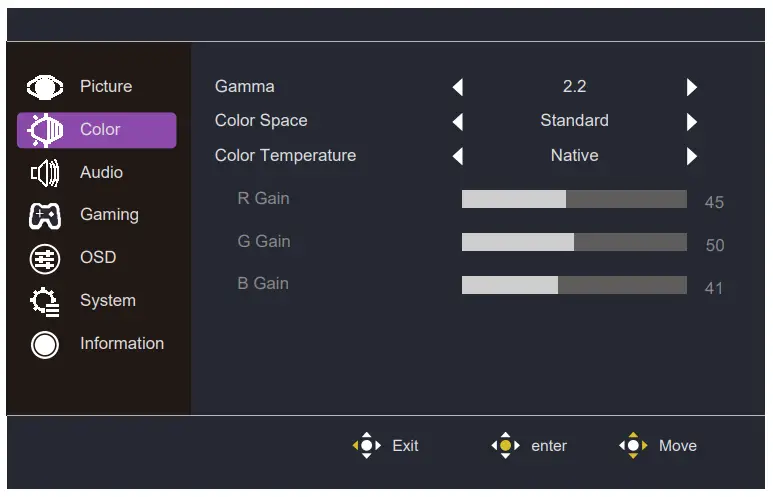 COOLER MASTER GA271 27 Inch Gaming Monitor - Color