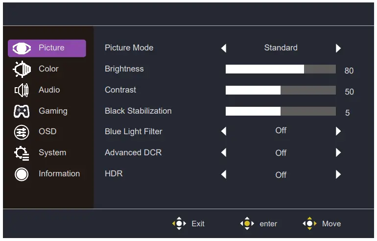 COOLER MASTER GA271 27 Inch Gaming Monitor - Picture