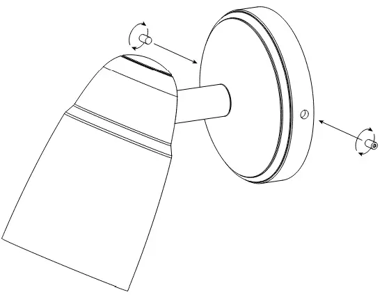 CORSTON 14623 Ealing Ground Spotlight - grub screws
