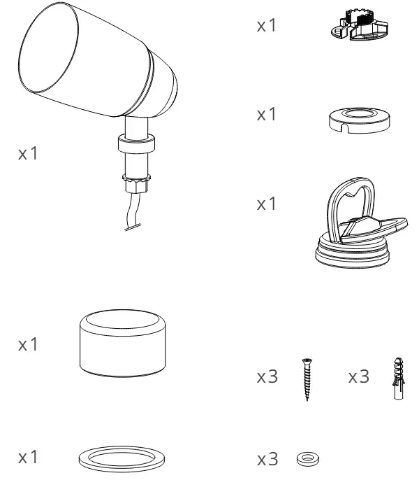 CORSTON 14623 Ealing Ground Spotlight - tighten collar 4