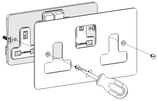 CORSTON-1G-Switches-and-Sockets-Antique-Brass-White-Inserts-FIG-2