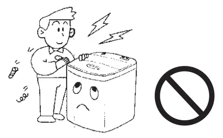 COSTWAY EP24460DE Automatic Portable Washing Machine - forbid 1