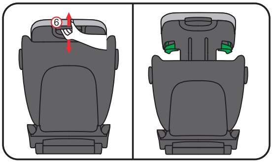 COZY N SAFE EST 19 Car Seat - parts4