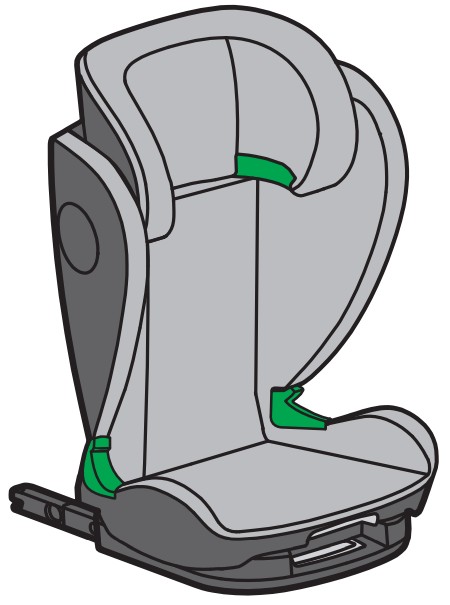 COZY N SAFE EST 19 Car Seat