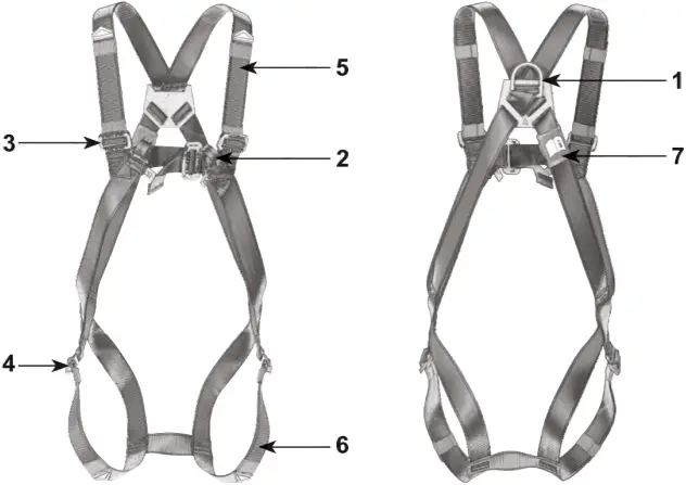 CRESTO Safety Harness - e1