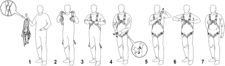 CRESTO Safety Harness - e3