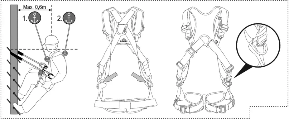 CRESTO Safety Harness - f22
