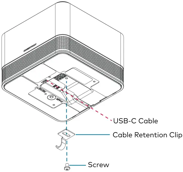 CRESTRON M202109001 Flex Pod Wireless Audio Solution - Attach the Mounting Kit 2