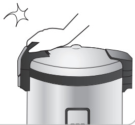CUCKOO CR-3032 Commercial Large Capacity Rice Cooker - Put Inner pot