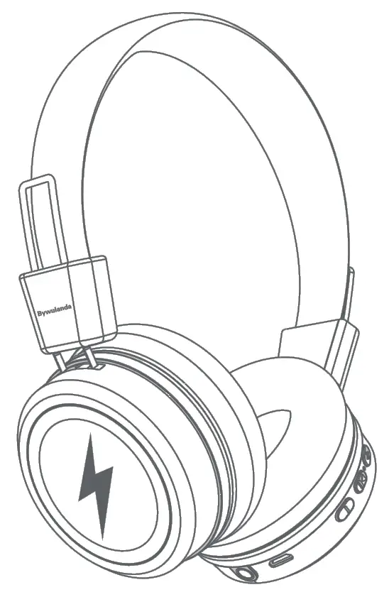 Candy Bila BH022A Kids Headphones with LED Lights