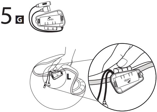 Cardo A02 Freecom X Helmet Intercom System-FIG2
