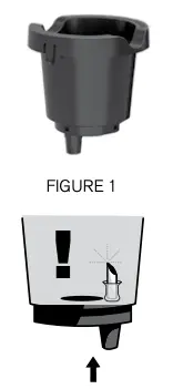 Cleaning the K-Cup® Figure 1