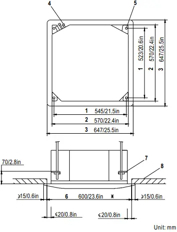 Comfort-Aire B-VMH09CU-1-UltraV-Ceiling-Cassette-Ductless-Mini-Split-Indoor-Systems-FIG-3