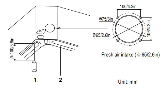 Comfort-Aire B-VMH09CU-1-UltraV-Ceiling-Cassette-Ductless-Mini-Split-Indoor-Systems-FIG-36