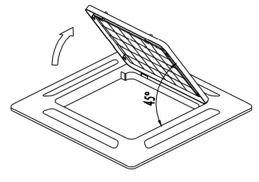 Comfort-Aire B-VMH09CU-1-UltraV-Ceiling-Cassette-Ductless-Mini-Split-Indoor-Systems-FIG-39