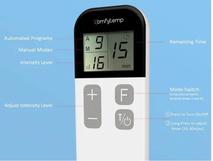Comfytemp-KTR-2493-TENS-Unit-Muscle-Stimulator-product-keys