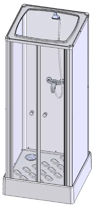 Couverture DES519I Shower Cubicle