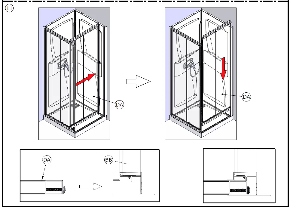 Couverture DES954K Electric Shower 14