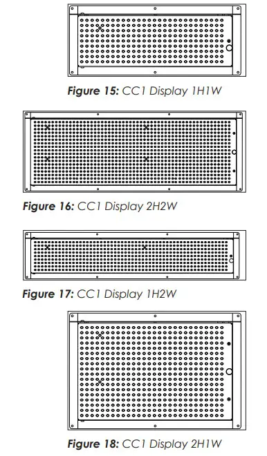 DAKTRONICS FL-3000 Series Petroleum Price Display and Cash Credit Display - Display