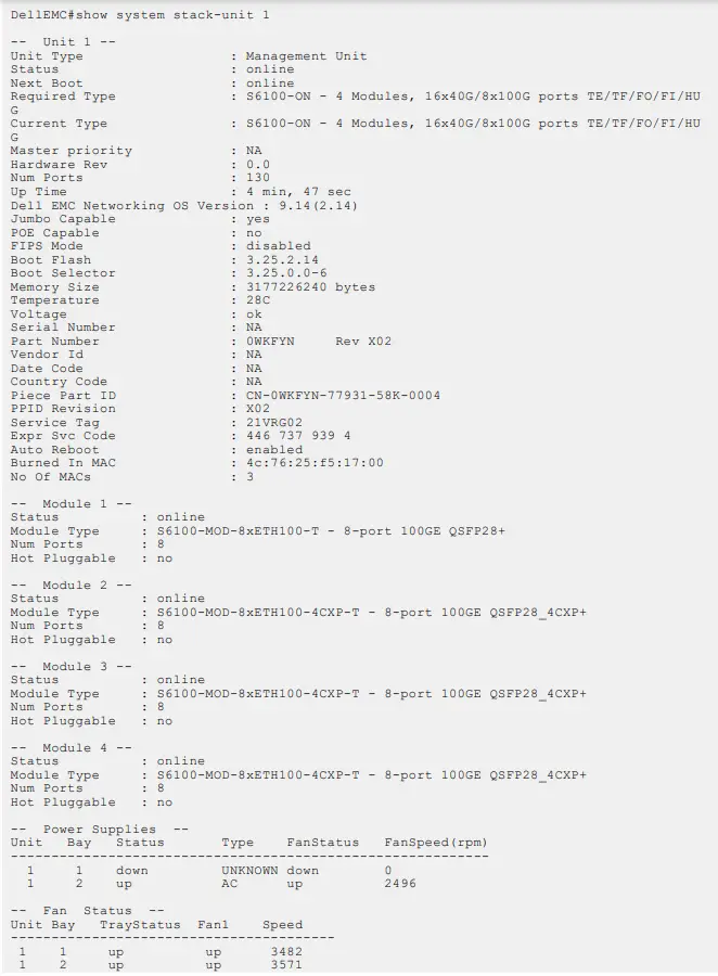DELL S6100-ON Networking Switch - fig 34