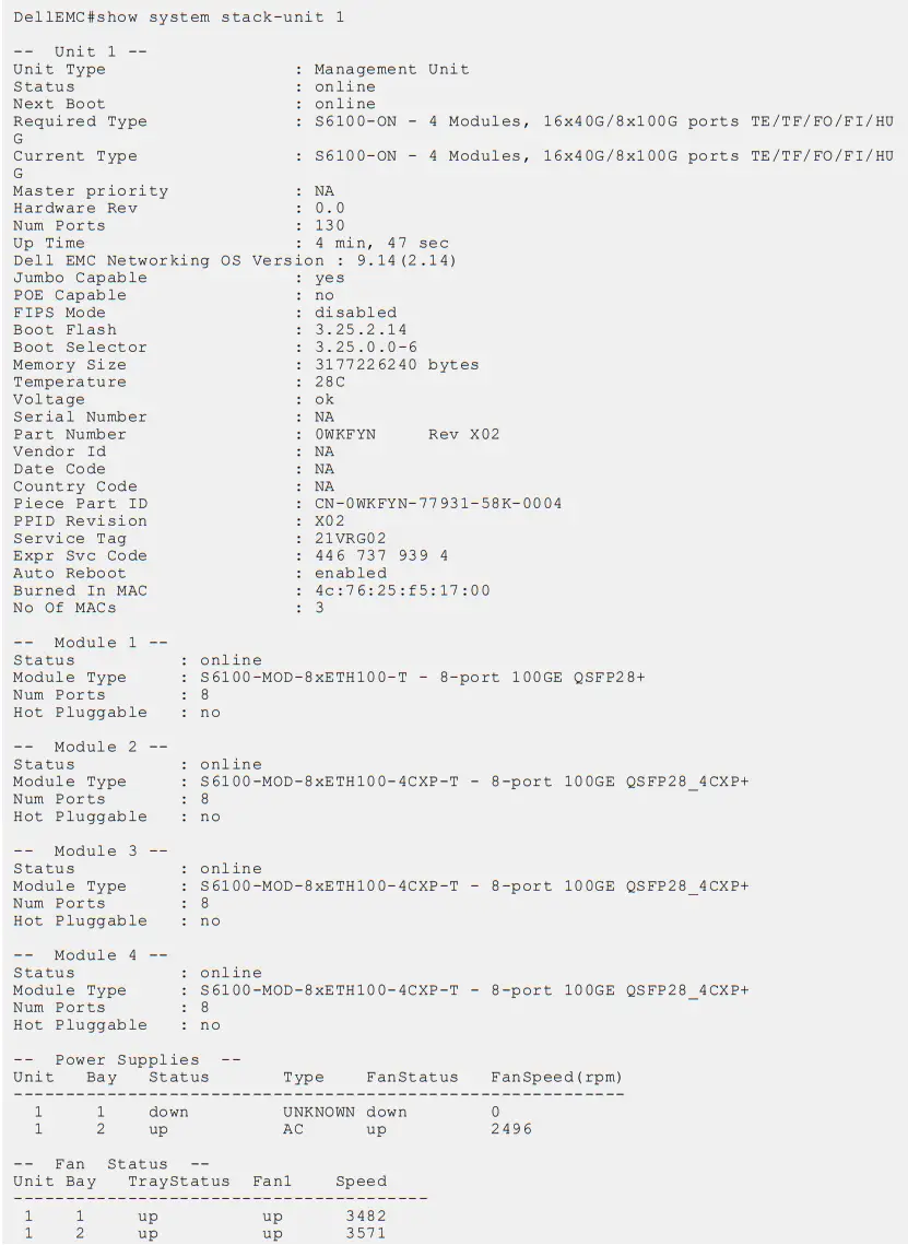 DELL S6100-ON Networking System - fig 36