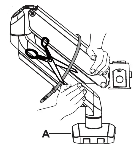 DELTACO ARM-0350 Premium Monitor Arm 3