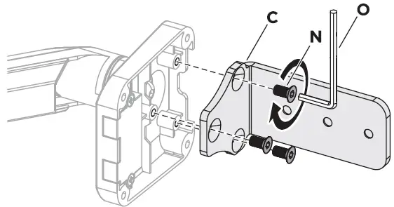 DELTACO ARM-0350 Premium Monitor Arm 4