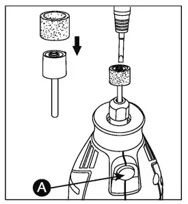 If using the drum mandrel