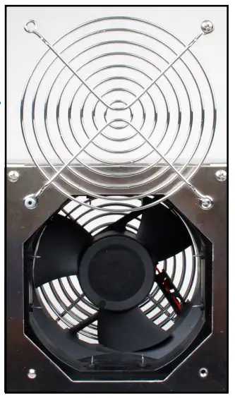 DESCO TB-3031 Chargebuster Overhead Ionizer - power cord
