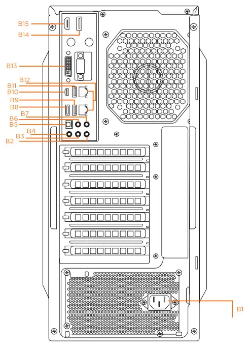 DIGITAL WATCHDOG DW BJT71xxT LX Blackjack Tower Server with Intel Core i7 Processor - Panel 2