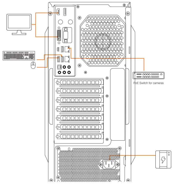 DIGITAL WATCHDOG DW BJT71xxT LX Blackjack Tower Server with Intel Core i7 Processor - SERVER