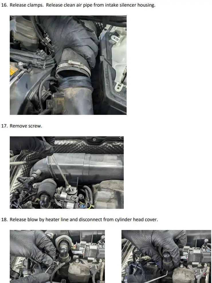 DINAN D760-0067 Intake Resonator Delete Pipe Instructions - REMOVAL OF STOCK SYSTEM