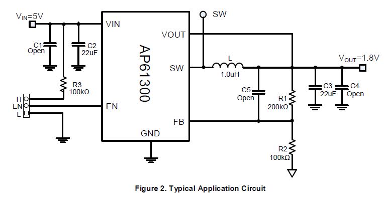 DIODES-AP61300-EV-M 2.3v-To-5.5v-Input-3a-Synchronous-Buck-Converter-3