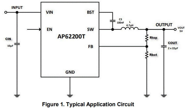 DIODES-AP62200TWU-EVM-18V-2A-Low-Iq-COT-Synchronous-DC-DC-Buck-Converter-1