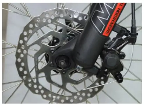 DJ BIKES HE005F DJ Folding Bike - front wheels