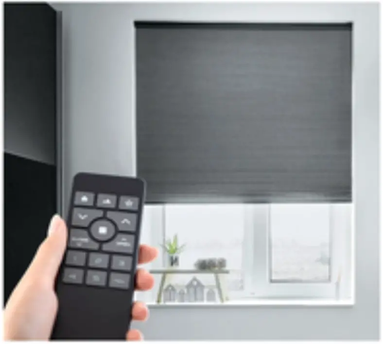 DMCS1-A Motorized Cellular Shade with Dual Motor