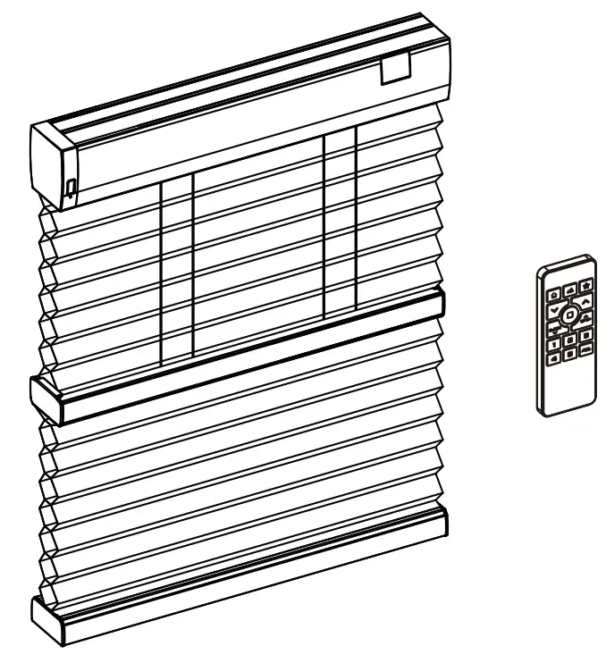 DMCS1-B Motorized Cellular Shade