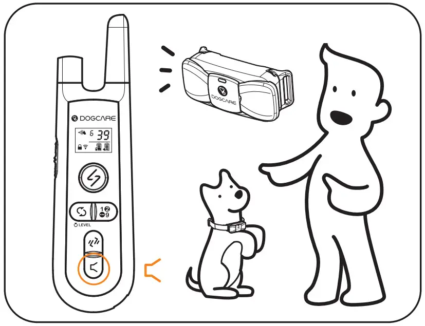 DOGCARE TC01-PR0-T Dog Training Collar - Fig 8