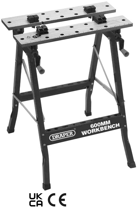 DRAPER 77020 Fold Down Workbench
