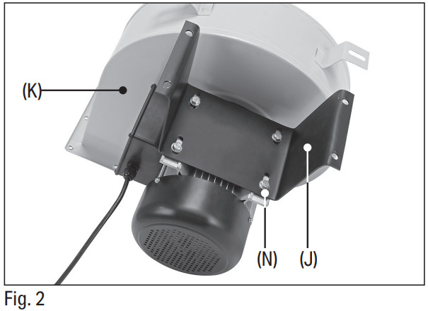 DRAPER 80947 Portable Dust Chip Extractor - ducting unit