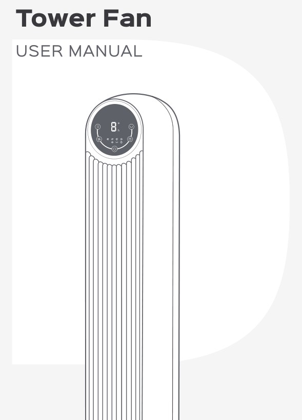 DREO DR-HTF007 Nomad One Tower Fan User Manual