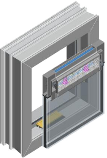 DUCO L0004126 Glass Mounted Window Ventilators - Dry Glazing 9