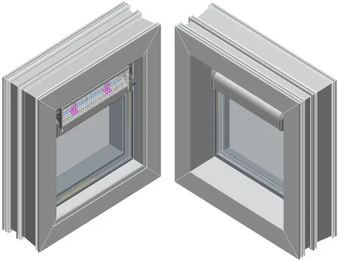 DUCO L0004126 Glass Mounted Window Ventilators