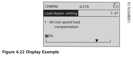 Danfoss FC 102 VLT HVAC Drive Enhanced - Display Example4