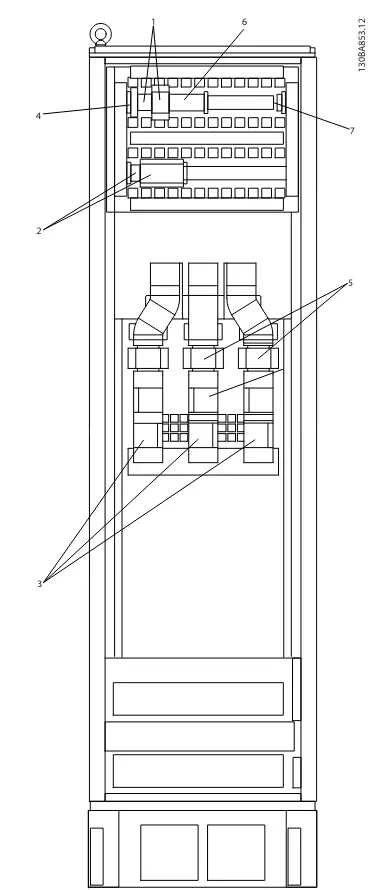 Danfoss FC 102 VLT HVAC Drive Enhanced - Power Cable Connections7