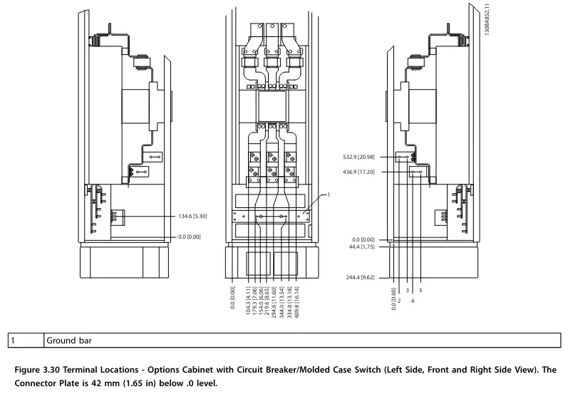 Danfoss FC 102 VLT HVAC Drive Enhanced - Terminal in Detail5