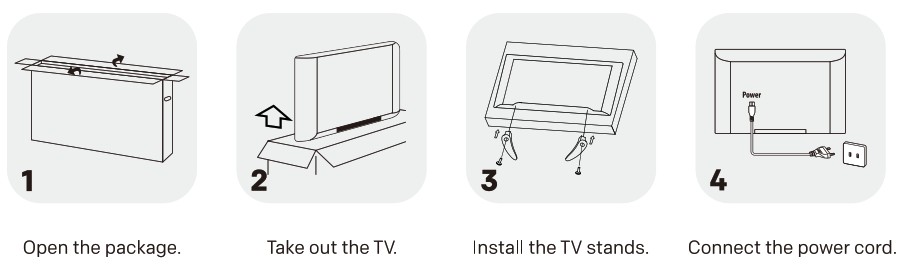 Dawlance 43G3AP UHD 4K TV - PREPARATION 1