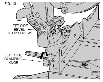 DeWalt DW705 Compound Miter Saw fig-11