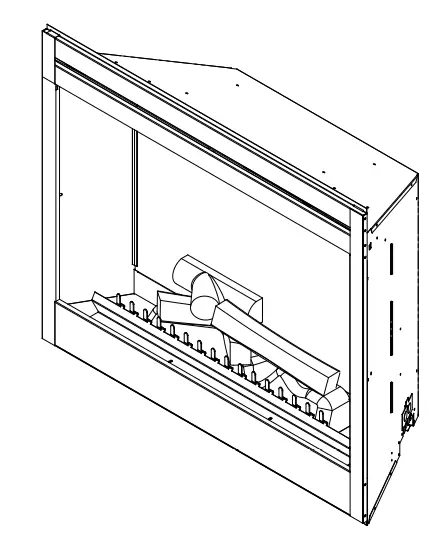 Dimplex BF33STP-DXP Electric Fireplace