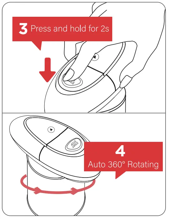 Dr JAR KC08 Automatic Can Opener Hands Free Battery Operated Electric Can Opener Smooth Edge - Battery 4